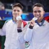 México gana plata en clavados sincronizados con Osmar Olvera y Juan Celaya en París 2024